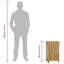 Wood Laundry Hamper-1343083987
