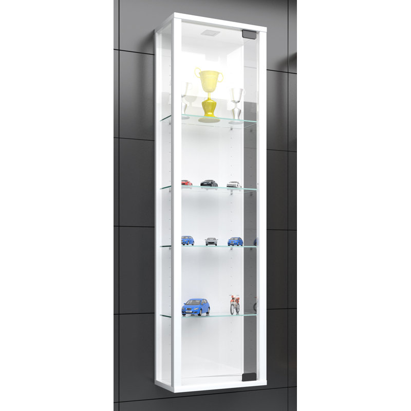Flower Display Cabinet, No, White