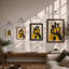 Wheat and Devotion Graphic - Framed Print-518935364-518935386