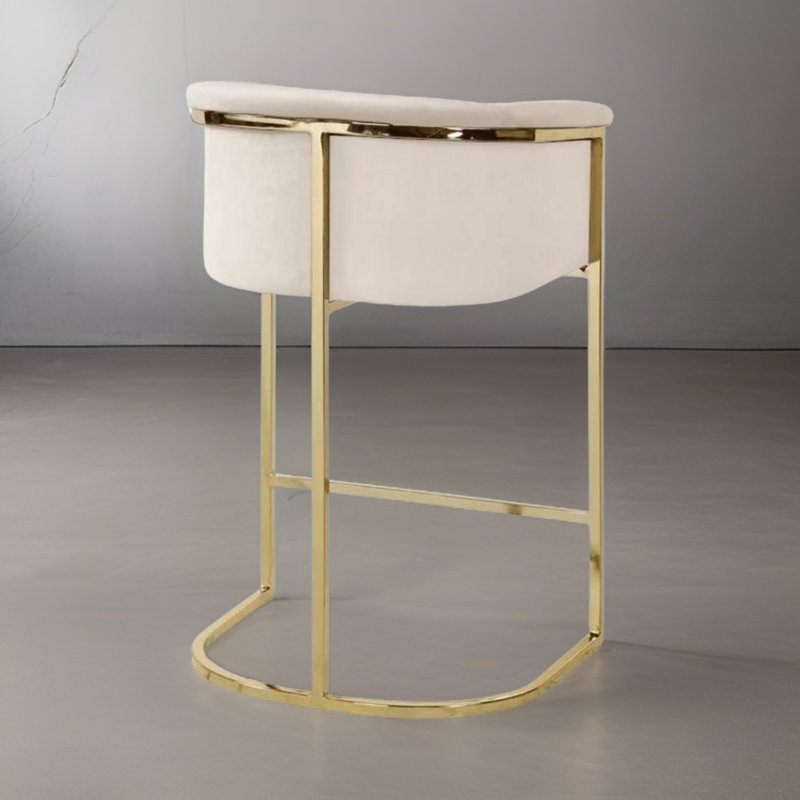 Tabouret 27 po, Beige