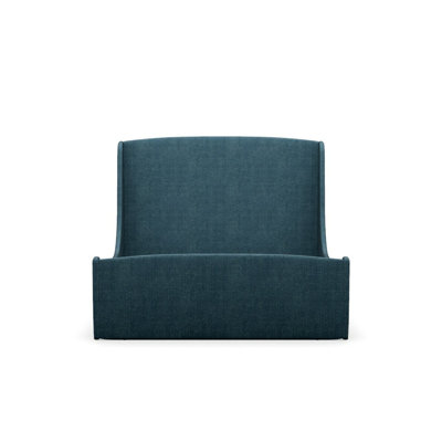 Swan Upholstered King Bed