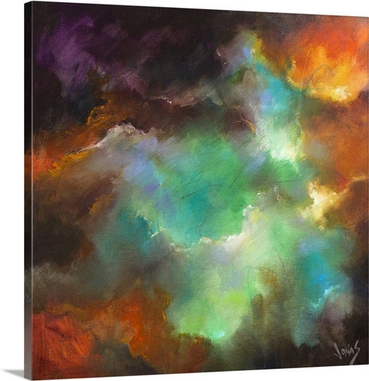«Cosmic Voyage 200» par Kirandip, impression, H 48 po x l 48 po x P 1,5 po, Toile