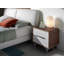 55cm W Manufactured Wood Bedside Table