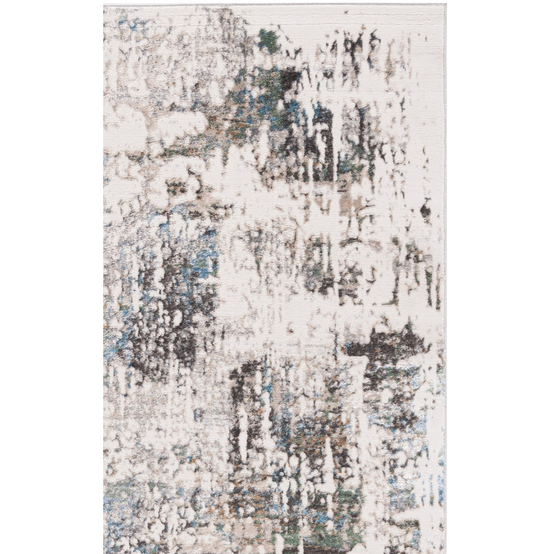 Bel Air Performance Abstract Rug, Runner 2'2" x 9'