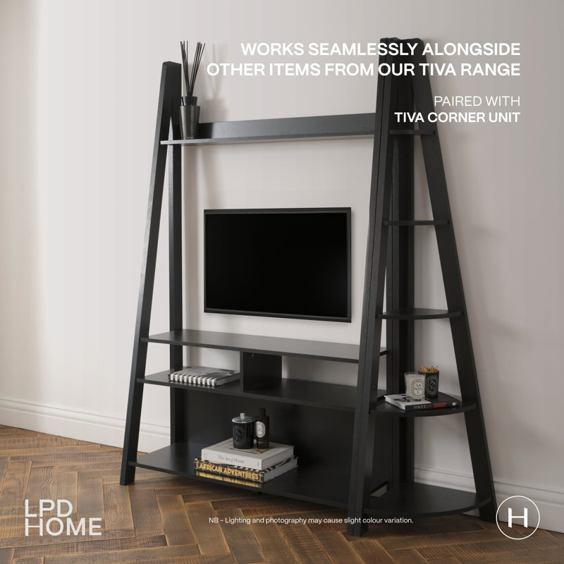 TIVA LADDER MEDIA TV UNIT, Black