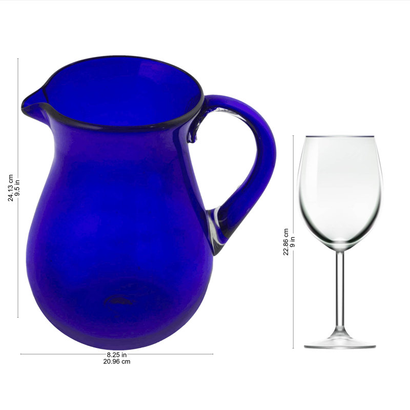 Brightmont 82oz. Glass Beverage Dispenser