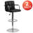 Adjustable Bar Stools - Counter Height Barstools with Back and Armrest-38329588