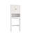 Gotelind Over The Toilet Storage Cabinet Toilet Bathroom Shelf Organizer With Double Doors