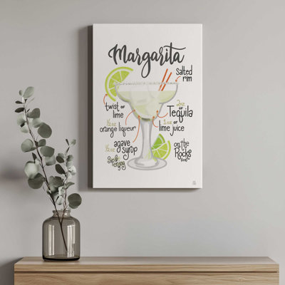 Margarita Recipe by House Fenway Art Print