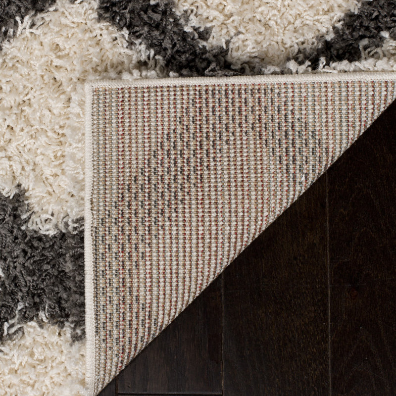 Attitash Sgd-Dallas Shag Performance Geometric Rug, Rectangle 6' x 9'