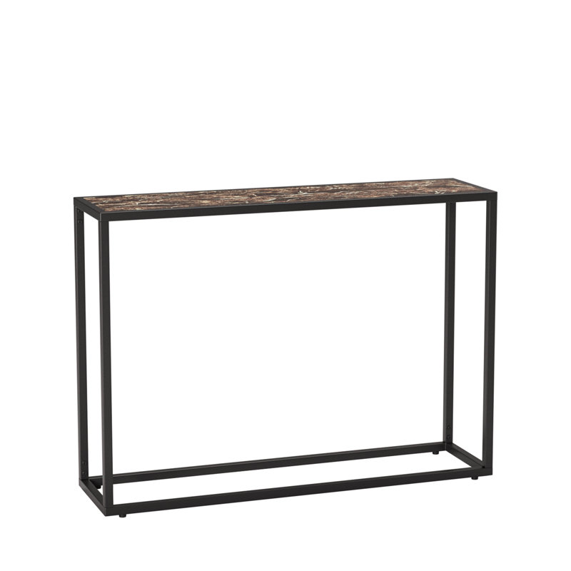 Console étroite, table de vestibule haut de gamme, entrée, table de couloir industrielle, salon, vestibule