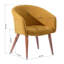 Fauteuil de 23,91 po de largeur