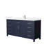 Beckett 66" Freestanding Single Bathroom Vanity with Quartz Top-129519151-129519136-129519139