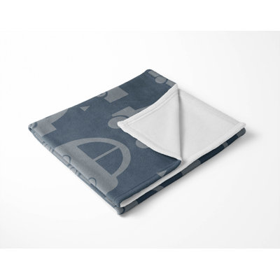 Driveway Match Velveteen Fleece Blanket