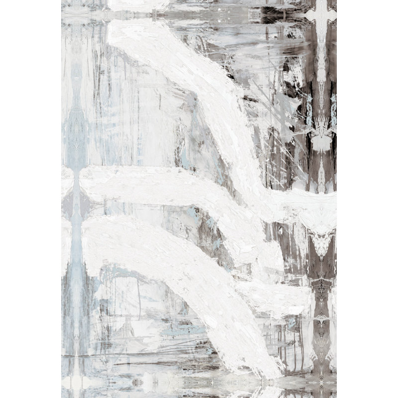 Neutral Abstract Texture - Wrapped Canvas Print, 122cm H x 81cm W