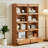Brown Solid + Manufactured Wood Display Cases-121319005