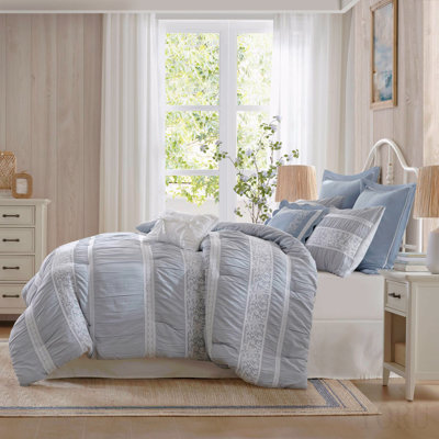 7- Piece Queen Jacquard Comforter Set