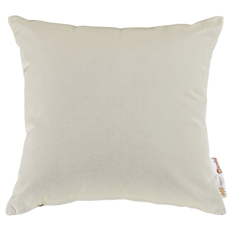 Coussin de patio extérieur Invite Sunbrella (ensemble de 2) par Modway, Beige
