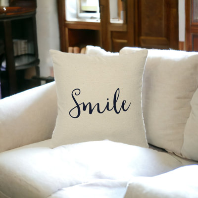  Square Cotton Pillow Cover & Insert