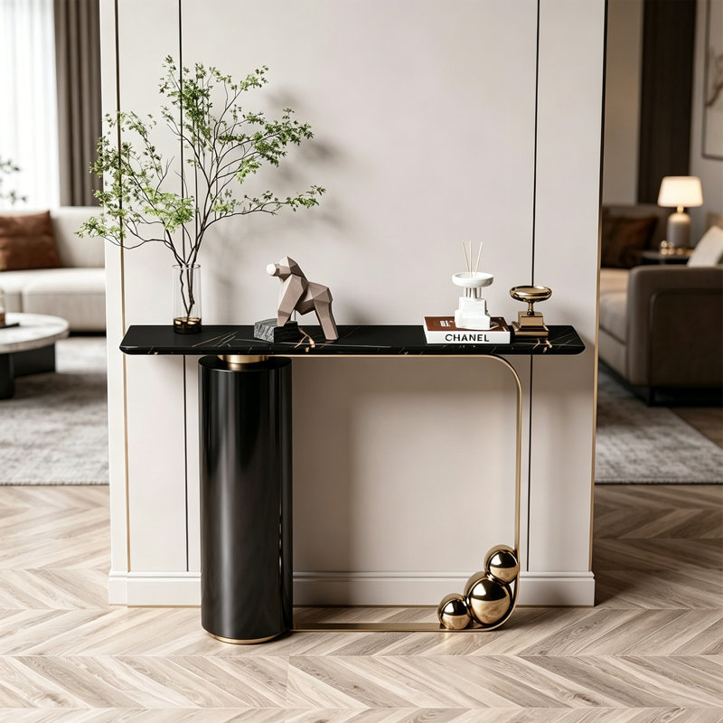 Console Modern Minimalist, H 33,5 po x l 39,4 po x P 13,8 po