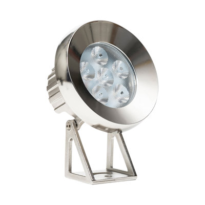 Arnoldina Silver Integrated LED Spotlight