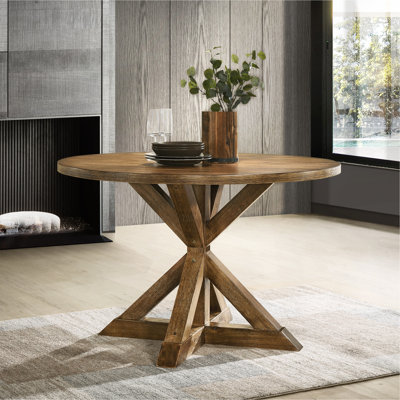 Table de salle à manger Cross-Buck