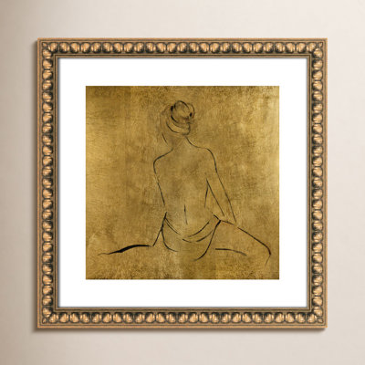 Maia "Golden Bather II" Print by Sally Swatland