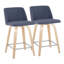 Tabouret de comptoir pivotant 24,25 po Toriano-94351943