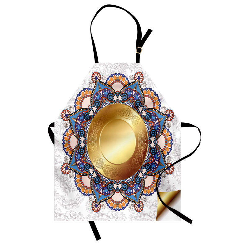 No Pattern Bib Apron