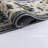 Machine Washable Vintage Oriental Area Rug Non-Slip Backing Navy Blue/Beige/Gold Indoor Carpet for Living Room, Bedroom, Hallway Runner-2087640438-2087640437