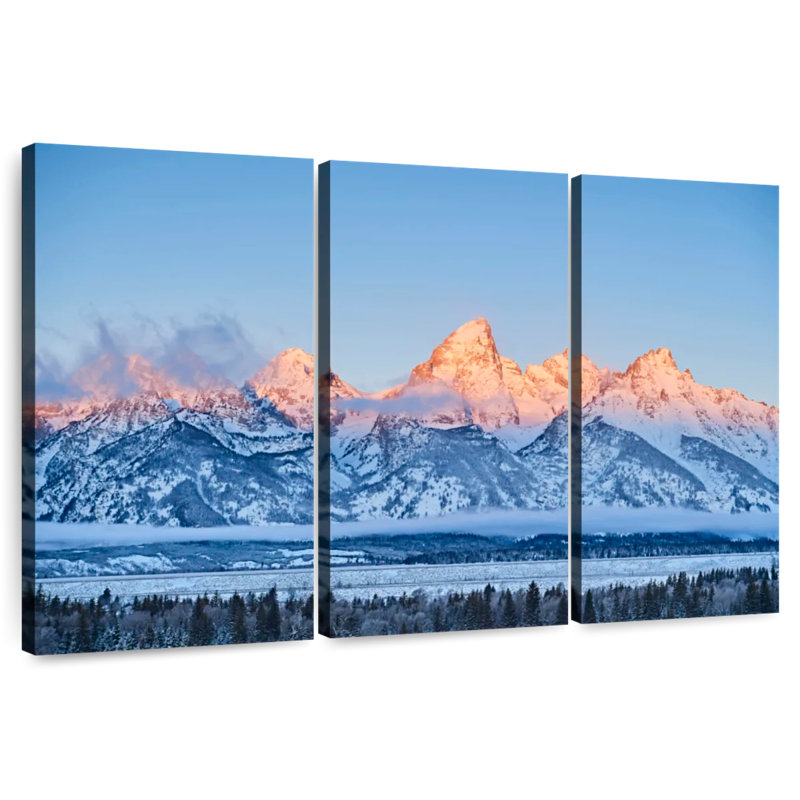 Grand Tetons Alvord Frozen, H 32 po x l 50 po