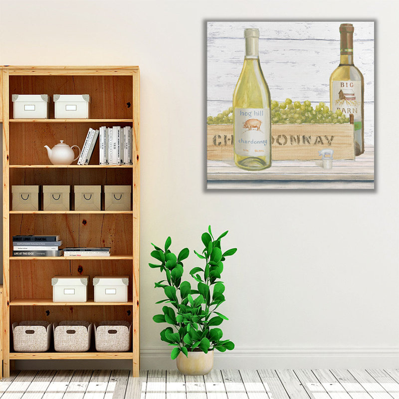 Vintners Recess III - reproduction d'art sur toile, H 12 po x l 12 po