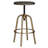 Tinus Adjustable Height Counter Stool with Metal Frame