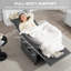 80cm Wide Velvet Standard Recliner-272014625