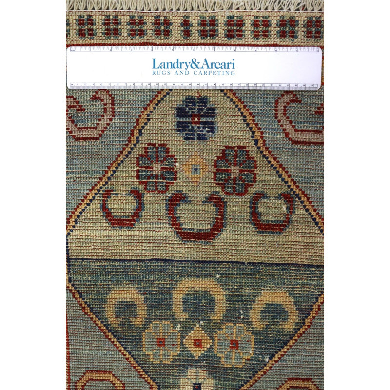 Afghan One-of-a-Kind 1'4" X 2' New Age Wool Area Rug in