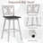 Luvine Swivel Solid Wood Counter Stool-335806299-335806293