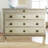 Gustavian 52.25'' W 4 - Drawer Dresser