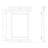 Bernardsville Wood Flat Wall Mirror-1260049310
