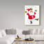 « a a holly jolly christmas », art sur toile-31977593