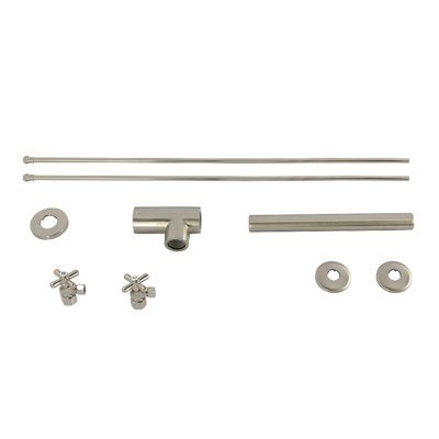 Kingston Brass Trimscape Modern Plumbing Sink Trim Kit With Bottle Trap