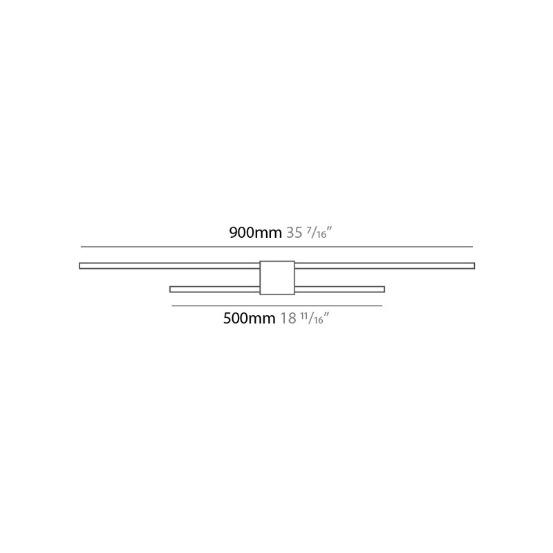 Orizzonte Flush Mounted Sconce
