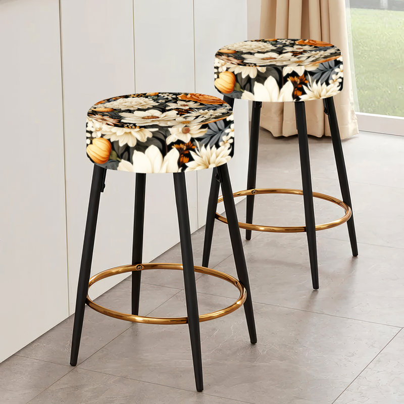 Ensemble de 2 tabourets de bar Dahlia