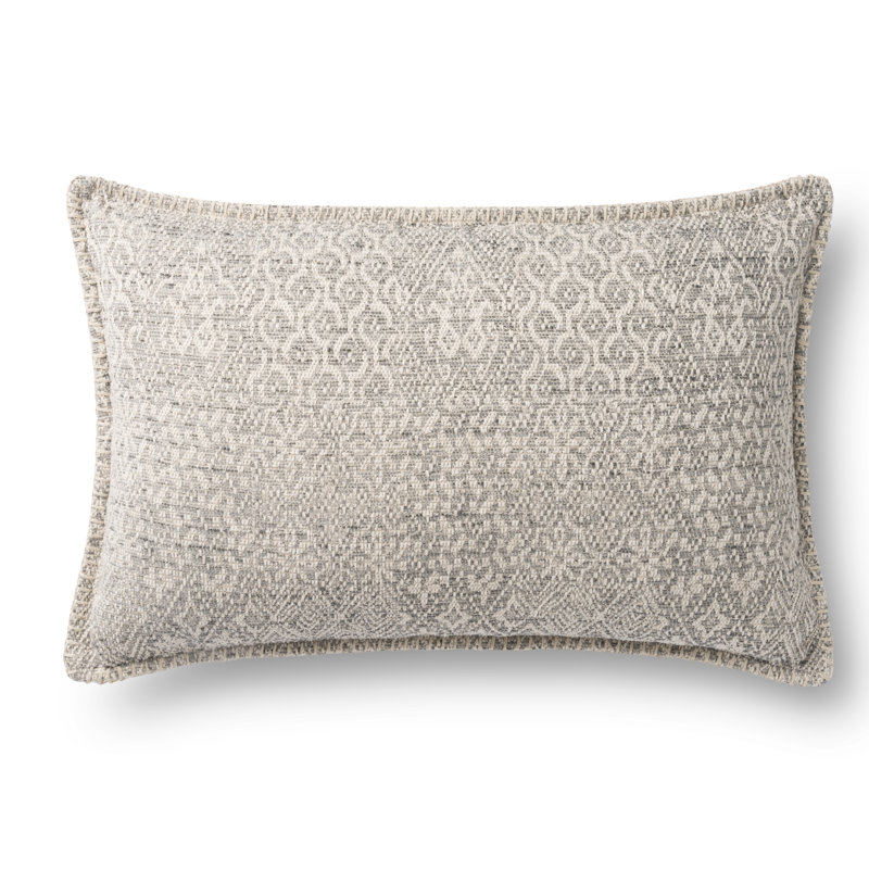  Housse de coussin géométrique, Gris