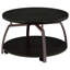 Ensemble de tables basses rondes 2 pièces Starrett