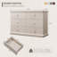 Commode 6 tiroirs pour chambre Abarca-129048363-129613235