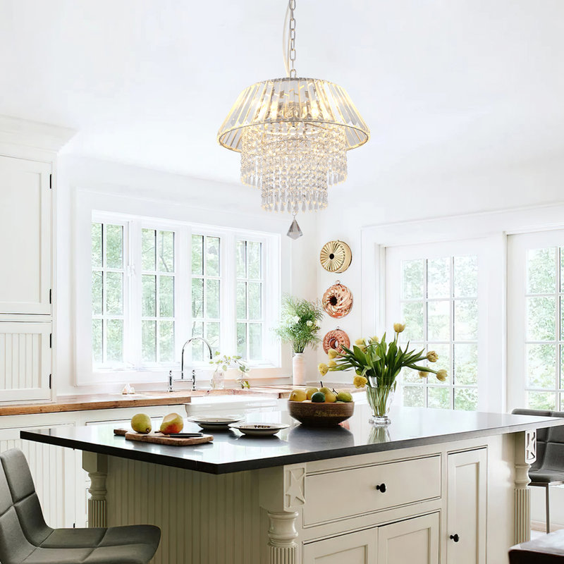 Lustre en cristal 16 po Petite Modren