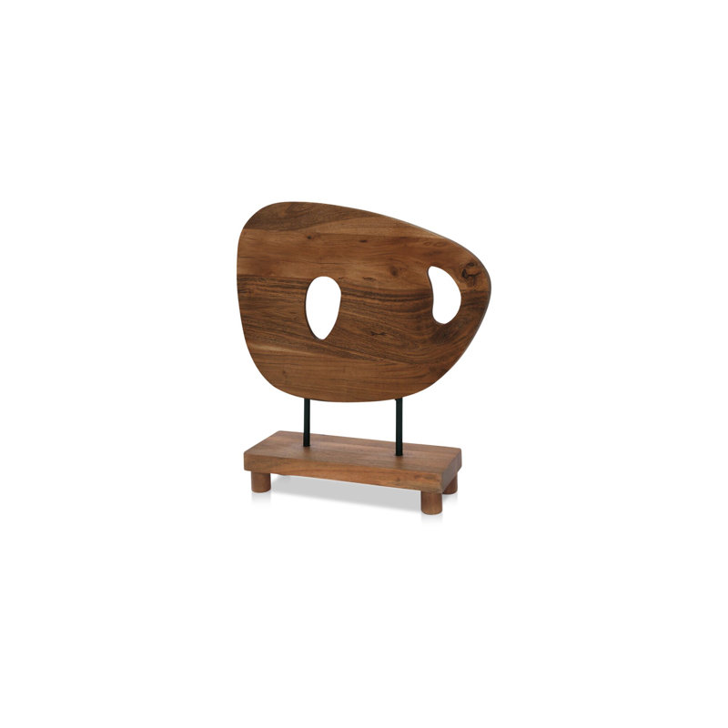Saddler Sculpture Natural Acacia