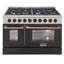 Freestanding Gas Range with Convection Oven-73306190-73306191