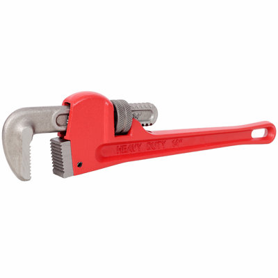 3Pcs 14&18&24-inch Straight Heavy Duty Pipe Wrench Set Plumber Adjustable Water Alloy Steel Grip Plumber's Wrench Plumbing Tools