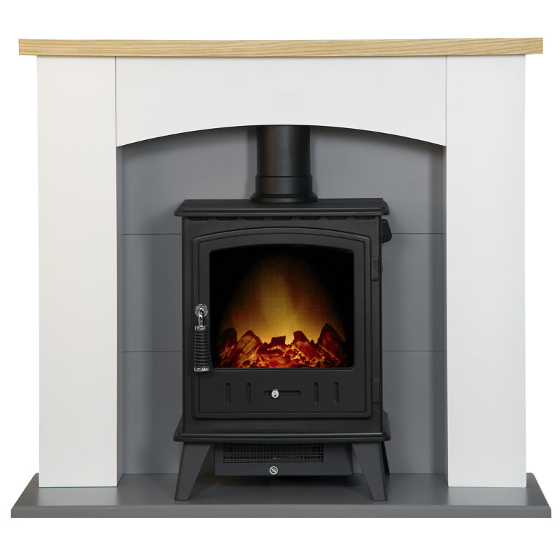Huxley Adam 100Cm W Electric Stove Suite